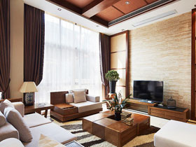 中式客廳電視墻 22圖典雅氣質大比拼