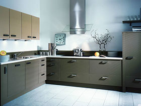 20款經典L型廚房設計 欣賞簡約美式風