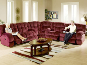 红酒色的布艺沙发 沉醉于客厅无法自拔
