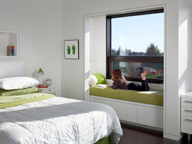 17款宜家臥室飄窗欣賞 打造舒適休憩空間