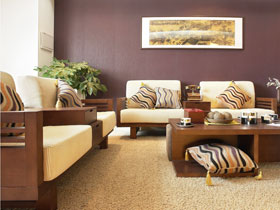 中式客廳沙發效果圖欣賞 裝扮最大氣客廳