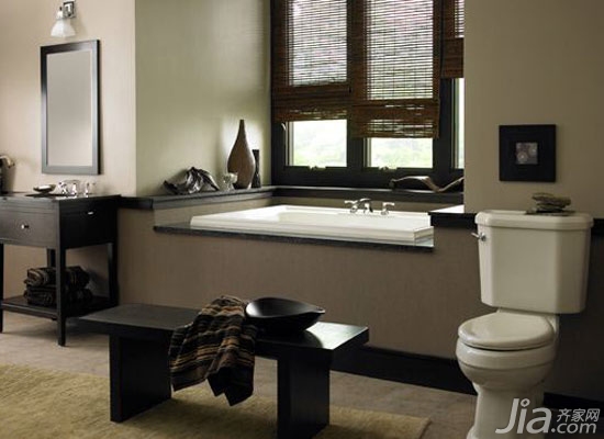 复古的卫浴空间 美式风格卫浴设计案例