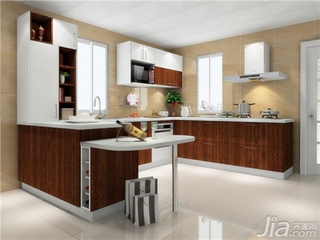 现代风格橱柜应该说是现在厨房装修风格的主体,也是80,90后的主流追求