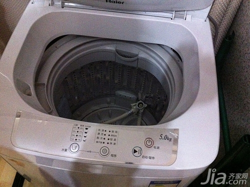 海尔小神童洗衣机不能脱水原因四:上盖没盖好