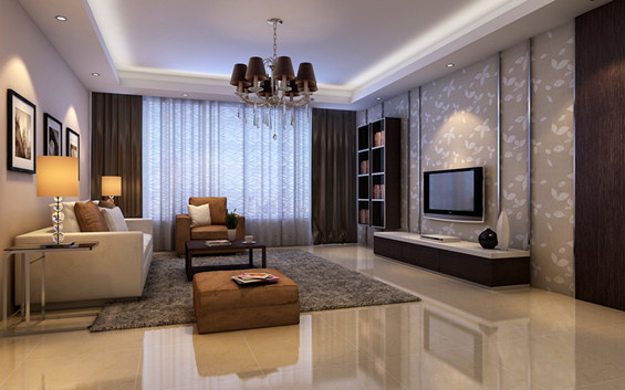 客厅中的设计及家具的摆设更能突显主人的气质,内