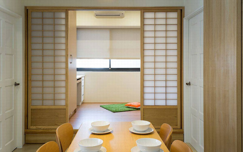 ,70平米装修,日式风格,二居室装修,温馨
