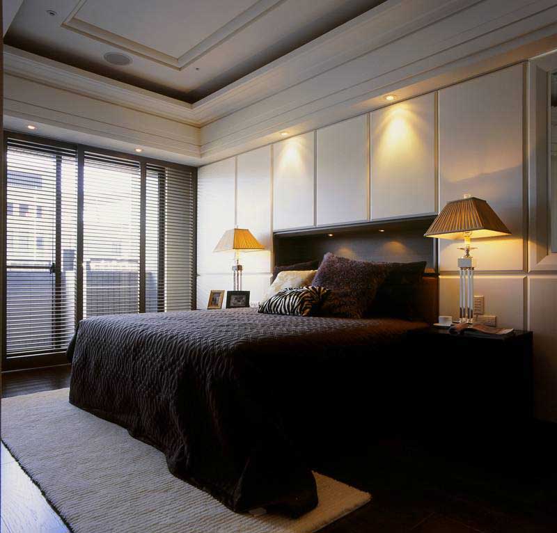 ,100平米装修,现代简约风格,三居室装修,实用,卧室