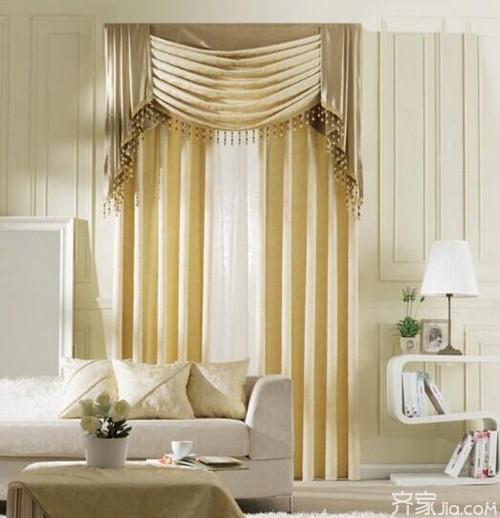 罗马杆安装窗帘方法
