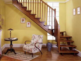 室内旋转楼梯价格 材质不同旋转楼梯价格不同