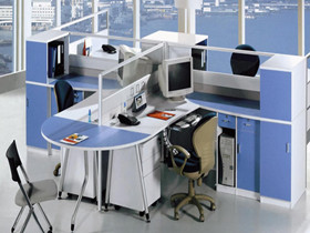 办公室屏风隔断的类型  办公屏风隔断的颜色搭配技巧