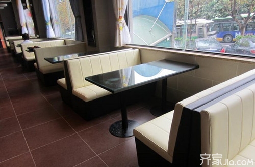 餐厅卡座沙发尺寸参考 小户型空间利用神器_