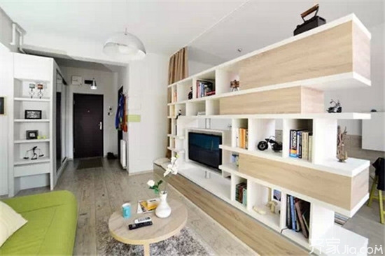 小户型的收纳扩容法  40平小清新公寓