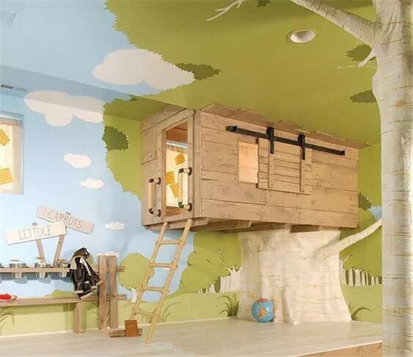 儿童房这样设计，孩子肯定超有创造力！