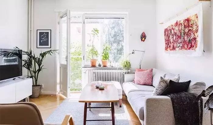 50㎡北欧风格小居室，简单素雅、纯粹舒适