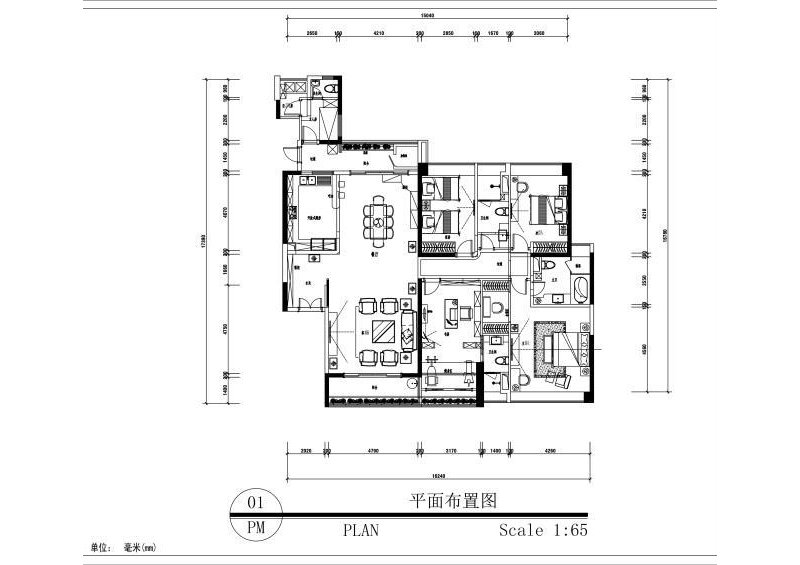 信义嘉庭户型改造图,户型改造设计,户型改造案例-齐家装修网