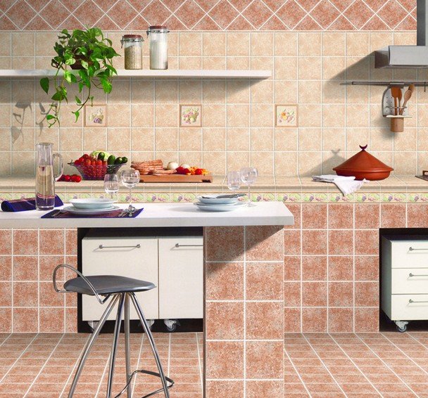厨房瓷砖装修效果图 温馨家居案例 温馨家居案例