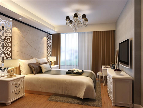 现代简约卧室装修效果图   唯美的现代简约卧室设计