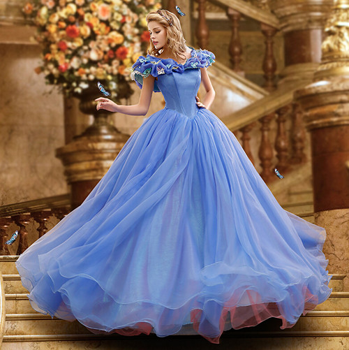 蓝色婚纱图片欣赏 婚纱颜色有什么寓意和讲究