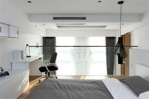 10平米卧室装修效果图  现代简约风让卧室更宽敞