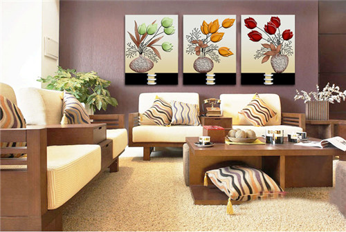 沙发墙装修效果图 客厅沙发背景墙装修设计