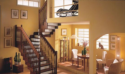 室内楼梯设计效果图  有创意的室内楼梯
