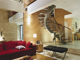 客厅楼梯装修效果图 客厅带楼梯装修小空间大能耐