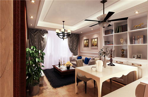 最新客厅装修效果图 精美设计打造经济适用小客厅