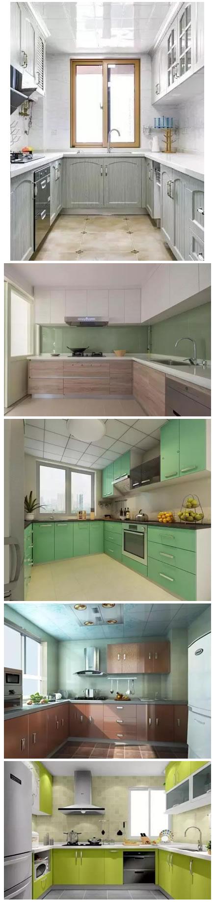 你家厨房橱柜颜色太保守啦，看看别人的！