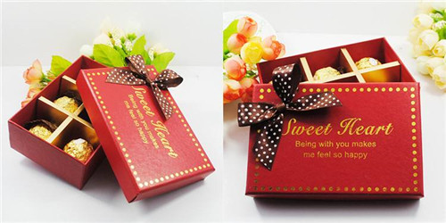 婚礼喜糖盒的四种类型 喜糖一般装几颗