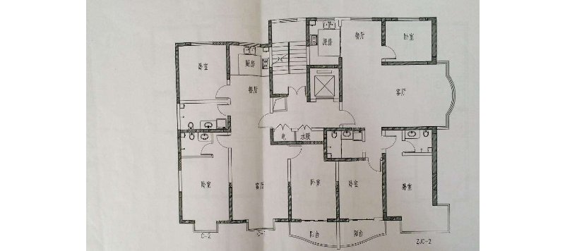 东城水岸户型改造图,户型改造设计,户型改造案例-齐家