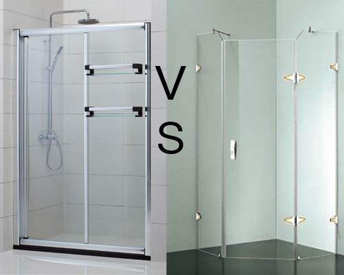 淋浴门哪种好？ 淋浴门款式与形状大比拼