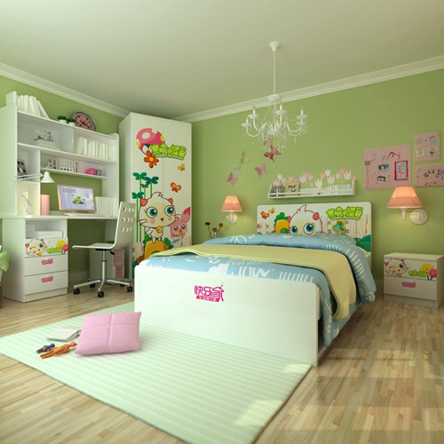 儿童卧室装修效果图 父母给孩子的成长乐园