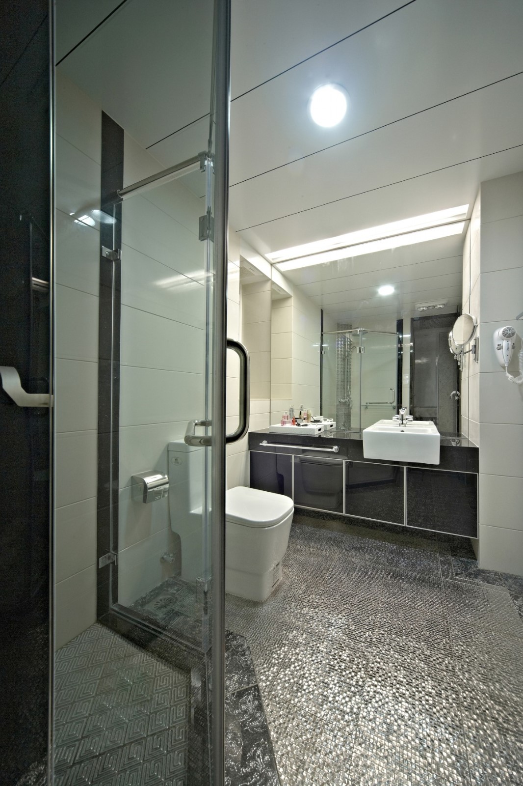三居室装修,15-20万装修,130平米装修,卫生间,新古典风格,浴室柜