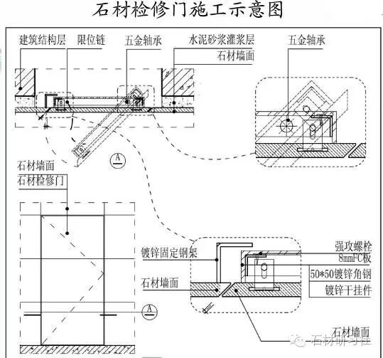 室内墙面石材施工工艺及细部构造3大要点