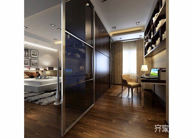 260平复式装修效果图书房布置图1/5