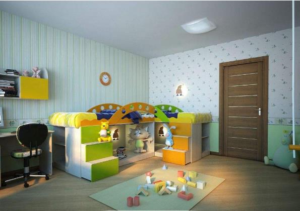 给宝宝设计的玩具房，可以媲美幼儿园一角了