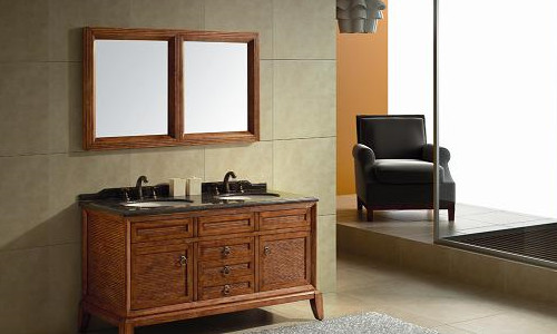 【西安洛克空间设计】浴室柜常用材质，浴室柜如何选购