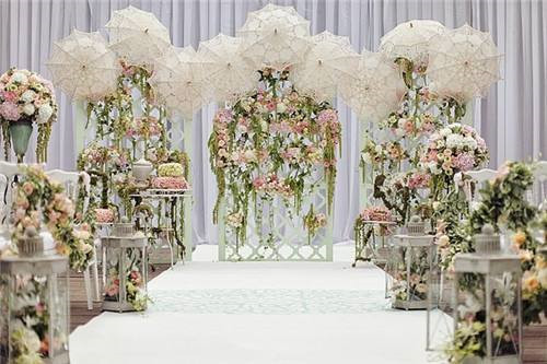2018婚礼布置技巧 用鲜花打造童话般的婚礼