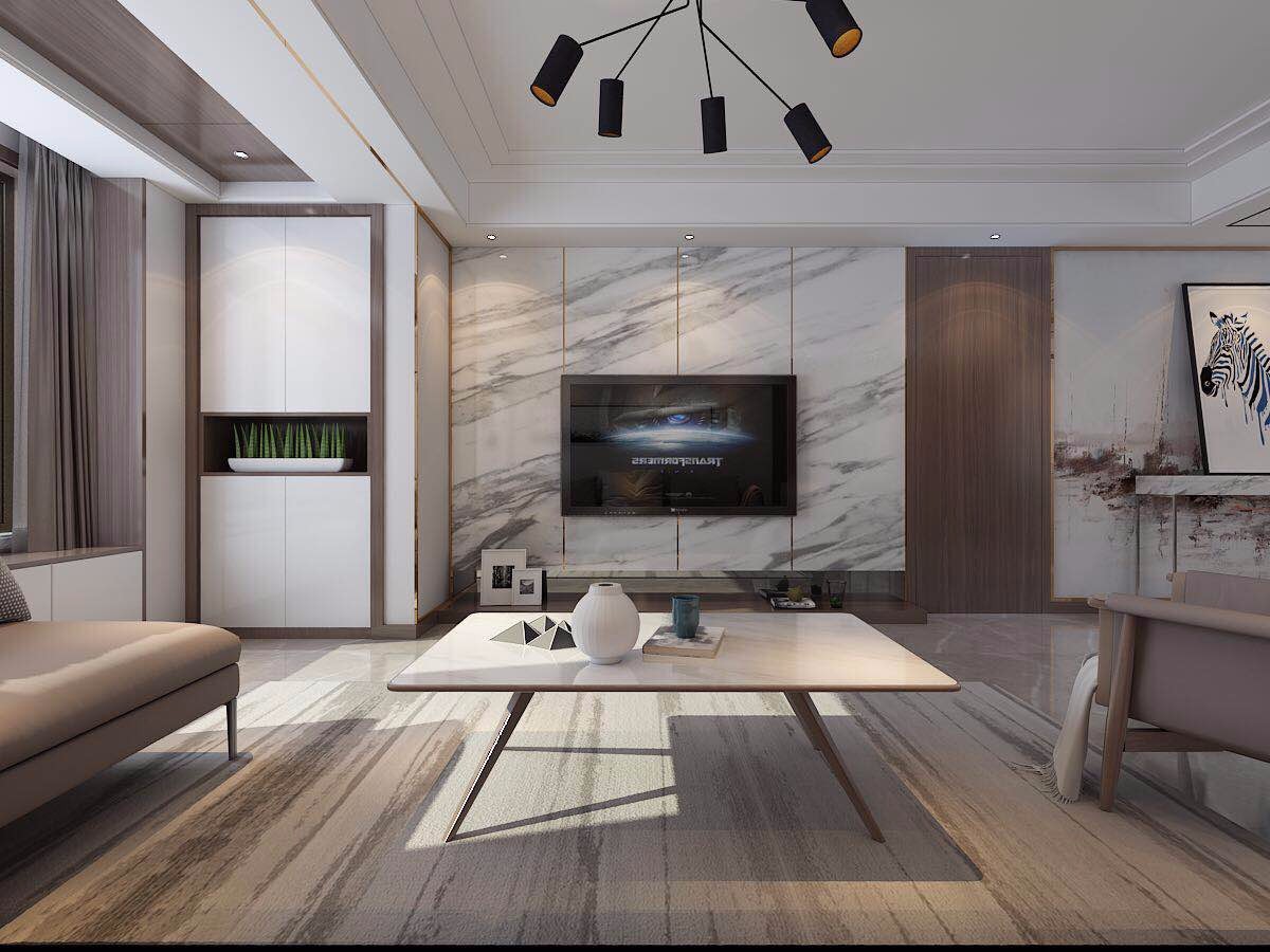 新古典风格白色奢华别墅装修案例赏析 卧室木地板装修效果图-地板网