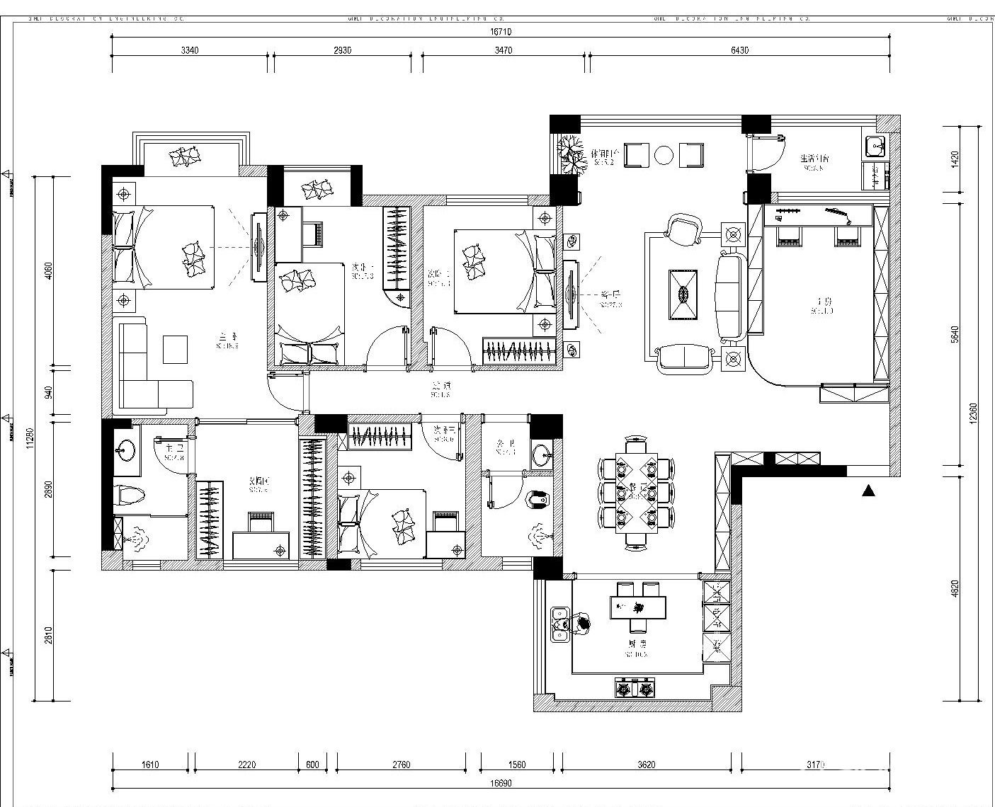 全屋户型图