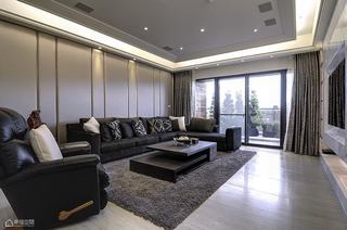 新古典风格公寓奢华客厅改造