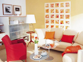 宜家风格舒适客厅宜家沙发图片