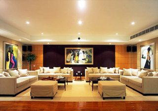中式风格舒适客厅设计图