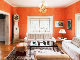 让家变身彩虹天堂 20图彩色欧式客厅