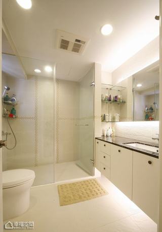 美式风格乐活整体卫浴旧房改造家装图
