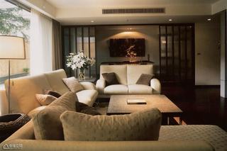 日式风格公寓简洁客厅设计