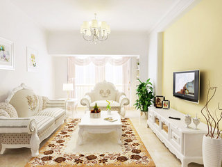 欧式风格欧式客厅欧式电视背景墙设计