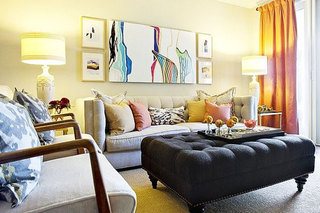 简约风格简洁客厅沙发图片