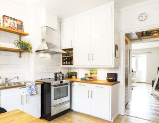 现代简约风格大气白色厨房橱柜设计图纸