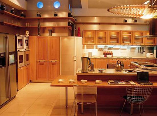 欧式风格唯美暖色调厨房设计